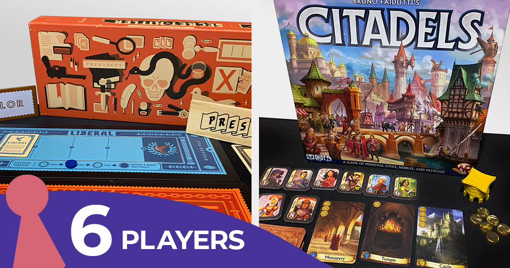 6 player board games
