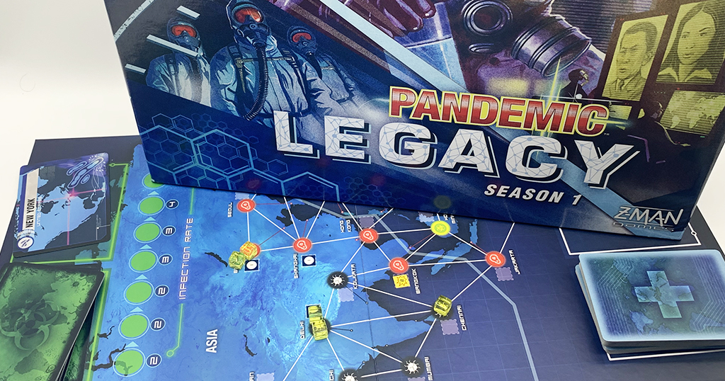 Pandemic Legacy board game