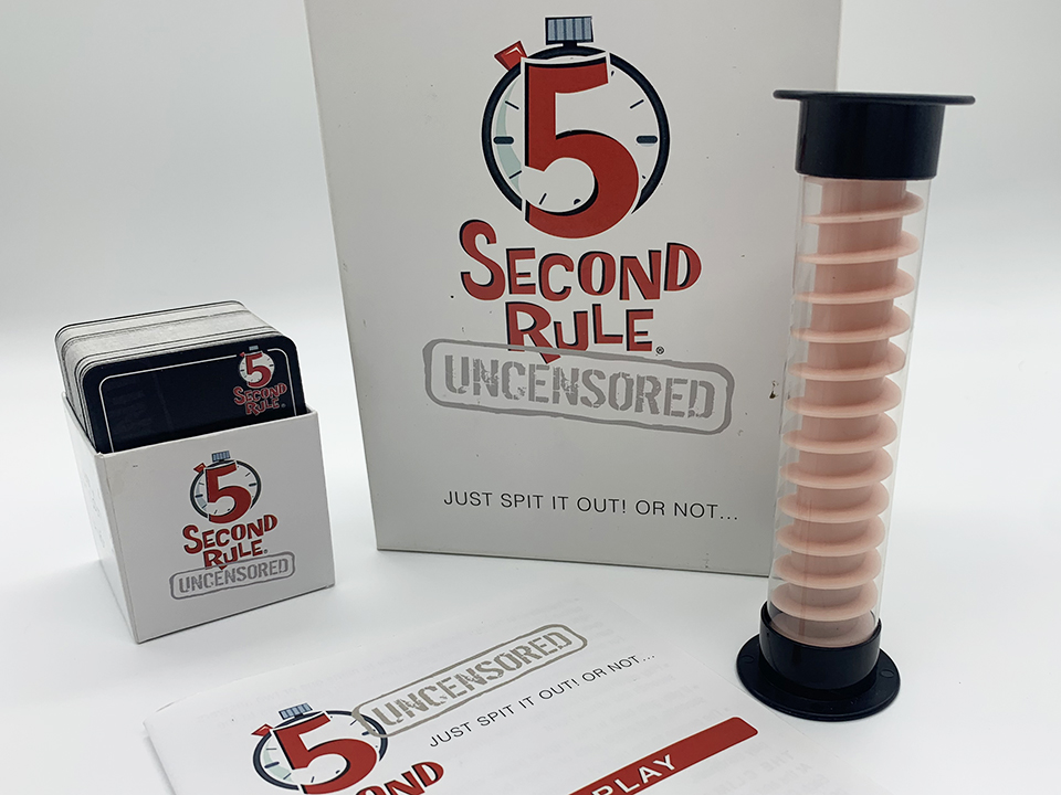 5 Second Rule Game contents