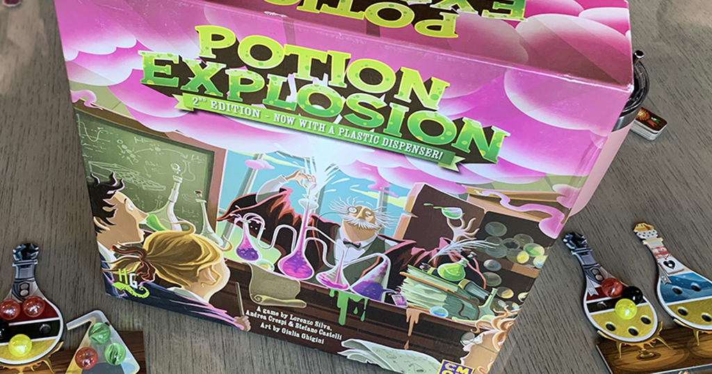 The potion explosion board game