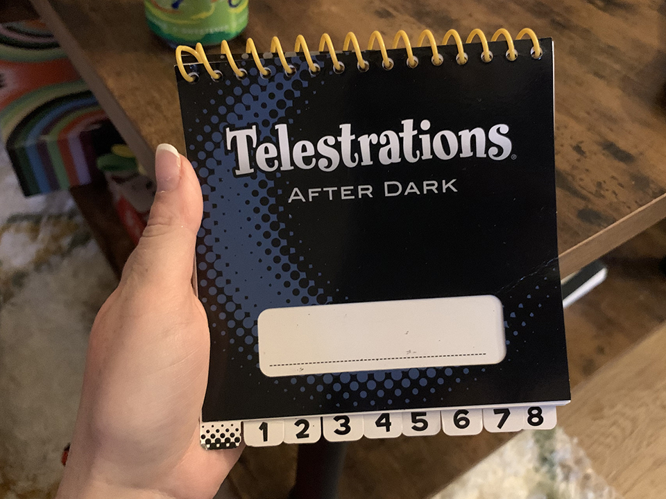 telestrations after dark dry erase booklet